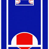 Fun Lively Sports Spirit Composition(Blue)