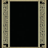 Luxurious Black and Gold Design(Black)