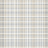 Contemporary Minimalist Gingham Motif(Beige)