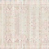 Ultra Soft Area Rug, Non Slip, Stain Resistant, Washable Area Rugs for Living Room, Bedroom, Neutral Light Boho Pattern(Pink)