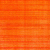 Ultra Soft Area Rug, Non Slip, Stain Resistant, Washable Area Rugs for Living Room, Bedroom, Modern Bold Solid Appeal(Orange)