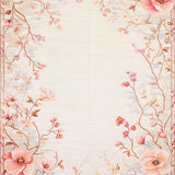 Elegant Floral Pastel Palette(Ivory)