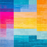 Eclectic Modern Color Fusion(Blue)