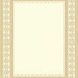Beige Border Simple Design(Beige)