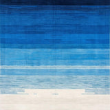Trendy Sleek Gradient Composition(Blue)