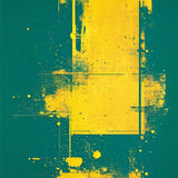 Modern Artistic Wave like Structure(Green)