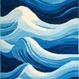 Artistic Marine Curvature Style(Blue)