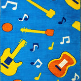 Energetic Guitar Strings Visuals(Blue)