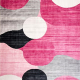 Chic Multicolor Geometric Harmony(Pink)