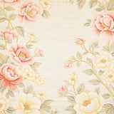 Ultra Soft Area Rug, Non Slip, Stain Resistant, Washable Area Rugs for Living Room, Bedroom, Garden Bloom Anti Fatigue Area Pair Beige Petal Comfort Mat(Ivory)