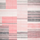 Trendy Textured Modern Stripes(Pink)