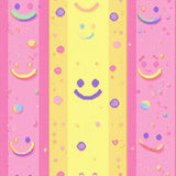 Ultra Soft Area Rug, Non Slip, Stain Resistant, Washable Area Rugs for Living Room, Bedroom, Delightful Pastel Fun Motif(Pink)