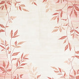 Delicate Muted Botanical Silhouette(Beige)