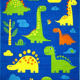 Dynamic Colorful Creature Art(Blue)