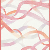 Ultra Soft Area Rug, Non Slip, Stain Resistant, Washable Area Rugs for Living Room, Bedroom, Playful Bow Outline Rug Highlighting Curvy Ribbons and Coquette Charm(Pink)