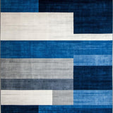 Elegant Monochrome Artful Design(Blue)
