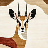 Chic Contemporary Wildlife Design(Beige)