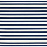 Ultra Soft Area Rug, Non Slip, Stain Resistant, Washable Area Rugs for Living Room, Bedroom, Striking Classic Horizontal Lines(Blue)