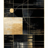Vibrant Contemporary Graphic Interpretation(Black)
