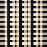 Ultra Soft Area Rug, Non Slip, Stain Resistant, Washable Area Rugs for Living Room, Bedroom, Beige Black Grid Checkerboard Area for Unique Kitchen Aesthetics(Black)