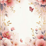 Vibrant Petal Motif(Pink)