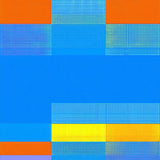 Vibrant Rainbow Geometric Design(Blue)