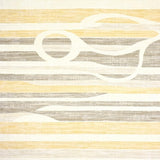 Ultra Soft Area Rug, Non Slip, Stain Resistant, Washable Area Rugs for Living Room, Bedroom, Luxurious Textured Cream Waves(Yellow)
