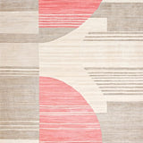 Ultra Soft Area Rug, Non Slip, Stain Resistant, Washable Area Rugs for Living Room, Bedroom, Elegant Fluid Artistic Expression(Beige)