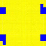 Ultra Soft Area Rug, Non Slip, Stain Resistant, Washable Area Rugs for Living Room, Bedroom, Vibrant Abstract Geometric Motif(Yellow)