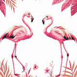 Elegant Modernist Flamingo Illustration(Pink)