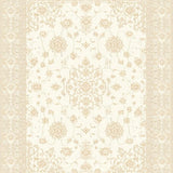 Ultra Soft Area Rug, Non Slip, Stain Resistant, Washable Area Rugs for Living Room, Bedroom, Sophisticated Area Reflection Collection Timeless Neutral Elegance(Beige)