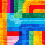 Dynamic Bold Lettering Composition(Blue)