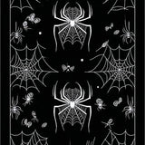 Ultra Soft Area Rug, Non Slip, Stain Resistant, Washable Area Rugs for Living Room, Bedroom, Whimsical Gothic Lace Element(White)