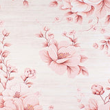 Elegant Three Dimensional Floral Motif(Pink)