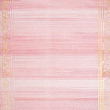 Ultra Soft Area Rug, Non Slip, Stain Resistant, Washable Area Rugs for Living Room, Bedroom, Striking Soft Velvet Symmetrical Style(Pink)