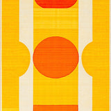 Atomic Yellow Starburst(Orange)