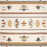 Ultra Soft Area Rug, Non Slip, Stain Resistant, Washable Area Rugs for Living Room, Bedroom, Southwest Inspired Earthy Aesthetic(Beige)