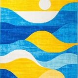 Contemporary Bold Streaked Aesthetic(Blue)