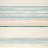 Ultra Soft Area Rug, Non Slip, Stain Resistant, Washable Area Rugs for Living Room, Bedroom, Vibrant Horizon Series Area Contemporary Abstract Bands in Light Blue Beige(Blue)