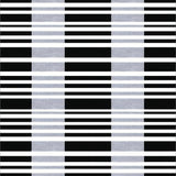 Ultra Soft Area Rug, Non Slip, Stain Resistant, Washable Area Rugs for Living Room, Bedroom, Chic Monochrome Stripe Carpet for Stylish Indoor Spaces(Black)
