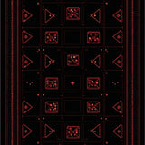 Ultra Soft Area Rug, Non Slip, Stain Resistant, Washable Area Rugs for Living Room, Bedroom, Stylish Retro Gaming Symbolism(Black)