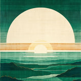 Lush Gradient Textured Aesthetic(Green)