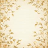 Ultra Soft Area Rug, Non Slip, Stain Resistant, Washable Area Rugs for Living Room, Bedroom, Graceful Botanical Motif with Subtle Beige Tones(Beige)
