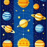 Whimsical Orbiting Universe Aesthetic(Blue)