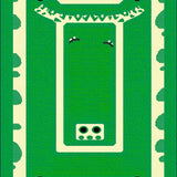 Lively Nature Inspired Bath Mat(Green)