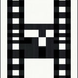 Charming Reversible Rustic Plaid Arrangement(Black)