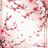 Ultra Soft Area Rug, Non Slip, Stain Resistant, Washable Area Rugs for Living Room, Bedroom, Tranquil Blossom Petal Harmony(Pink)