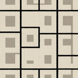 Ultra Soft Area Rug, Non Slip, Stain Resistant, Washable Area Rugs for Living Room, Bedroom, Urban Loft Geometric Area Carbon Infusion Collection(Beige)