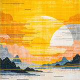 Ultra Soft Area Rug, Non Slip, Stain Resistant, Washable Area Rugs for Living Room, Bedroom, Rustic Sunshine Inspired Decor(Yellow)