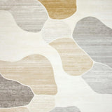 Modern Abstract Geometric Hallway Floor(Beige)